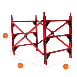 Alternative view of Sección de Andamio en Acero